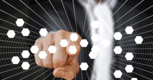 finger pointing image for 2 key advantages of hosting your data in the cloud article by SFT